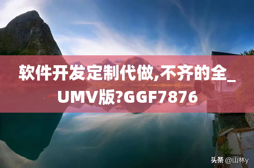 软件开发定制代做,不齐的全_UMV版?GGF7876