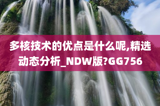 多核技术的优点是什么呢,精选动态分析_NDW版?GG756