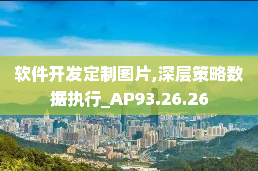 软件开发定制图片,深层策略数据执行_AP93.26.26