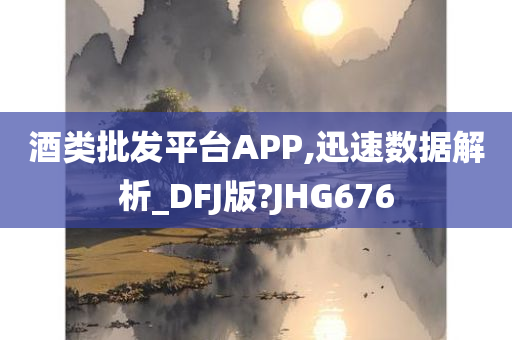 酒类批发平台APP,迅速数据解析_DFJ版?JHG676