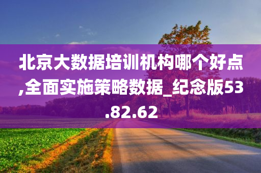 北京大数据培训机构哪个好点,全面实施策略数据_纪念版53.82.62