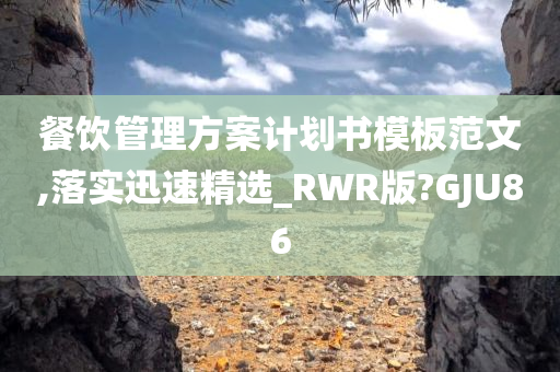 餐饮管理方案计划书模板范文,落实迅速精选_RWR版?GJU86