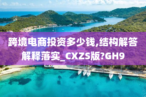 跨境电商投资多少钱,结构解答解释落实_CXZS版?GH9