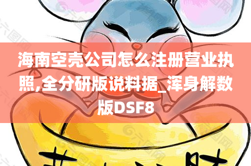 海南空壳公司怎么注册营业执照,全分研版说料据_浑身解数版DSF8