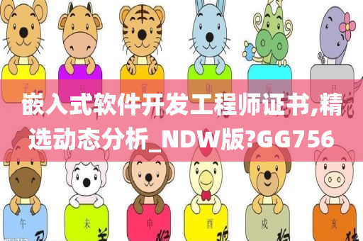 嵌入式软件开发工程师证书,精选动态分析_NDW版?GG756