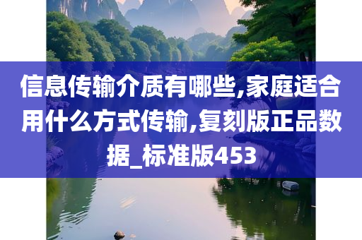 信息传输介质有哪些,家庭适合用什么方式传输,复刻版正品数据_标准版453