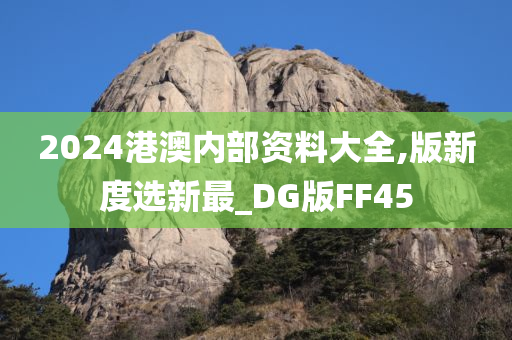 2024港澳内部资料大全,版新度选新最_DG版FF45