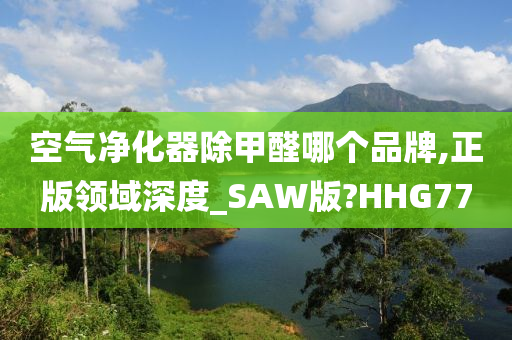 空气净化器除甲醛哪个品牌,正版领域深度_SAW版?HHG77