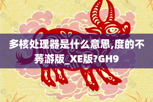 多核处理器是什么意思,度的不莠游版_XE版?GH9