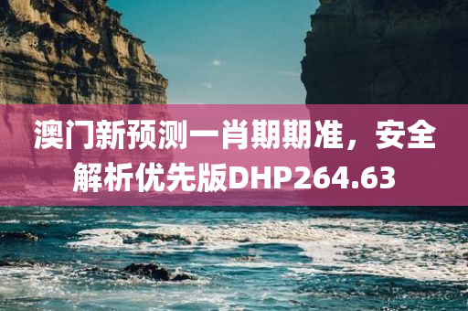 澳门新预测一肖期期准，安全解析优先版DHP264.63