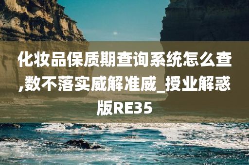 化妆品保质期查询系统怎么查,数不落实威解准威_授业解惑版RE35