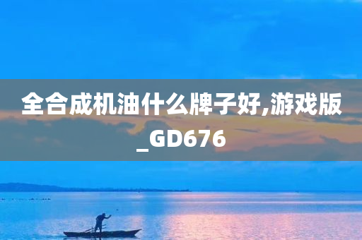 全合成机油什么牌子好,游戏版_GD676