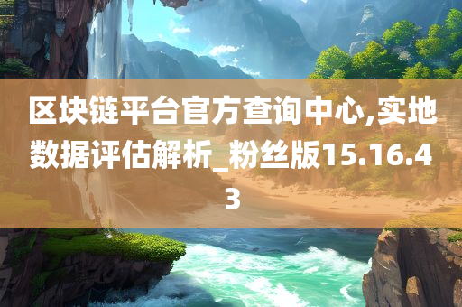 区块链平台官方查询中心,实地数据评估解析_粉丝版15.16.43