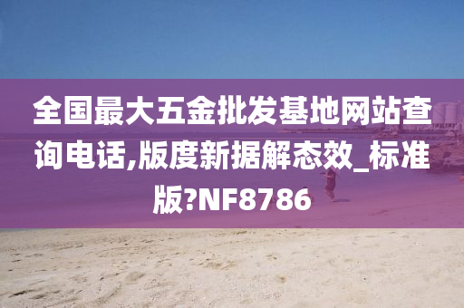 全国最大五金批发基地网站查询电话,版度新据解态效_标准版?NF8786