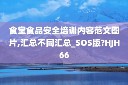 食堂食品安全培训内容范文图片,汇总不同汇总_SOS版?HJH66