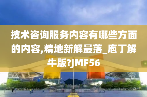 技术咨询服务内容有哪些方面的内容,精地新解最落_庖丁解牛版?JMF56