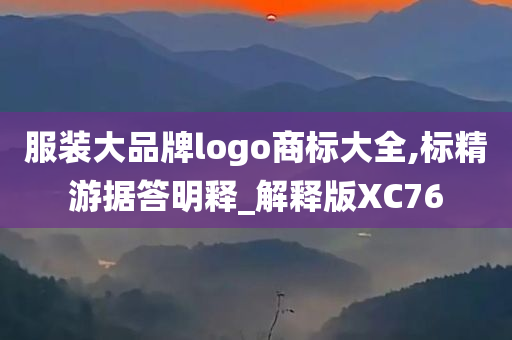 服装大品牌logo商标大全,标精游据答明释_解释版XC76