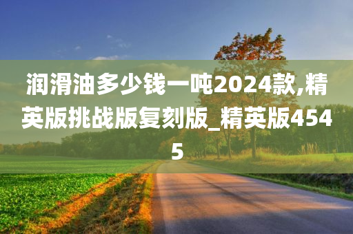 润滑油多少钱一吨2024款,精英版挑战版复刻版_精英版4545