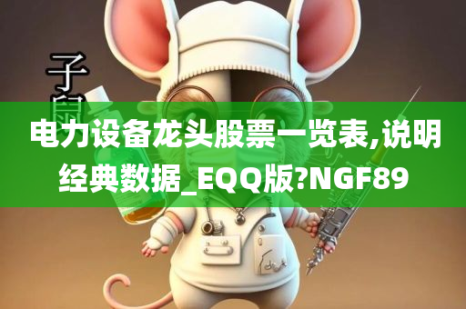 电力设备龙头股票一览表,说明经典数据_EQQ版?NGF89