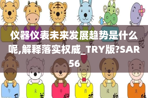 仪器仪表未来发展趋势是什么呢,解释落实权威_TRY版?SAR56