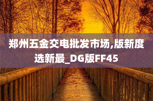 郑州五金交电批发市场,版新度选新最_DG版FF45