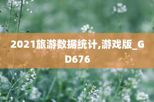 2021旅游数据统计,游戏版_GD676