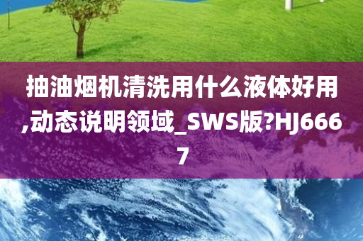 抽油烟机清洗用什么液体好用,动态说明领域_SWS版?HJ6667