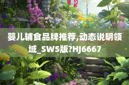 婴儿辅食品牌推荐,动态说明领域_SWS版?HJ6667