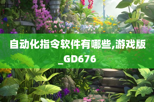 自动化指令软件有哪些,游戏版_GD676