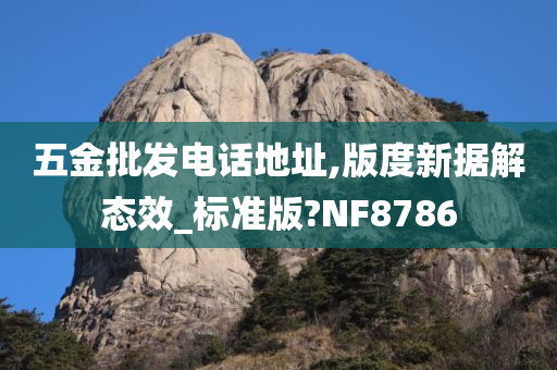 五金批发电话地址,版度新据解态效_标准版?NF8786