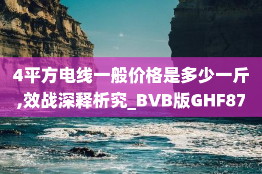 4平方电线一般价格是多少一斤,效战深释析究_BVB版GHF87