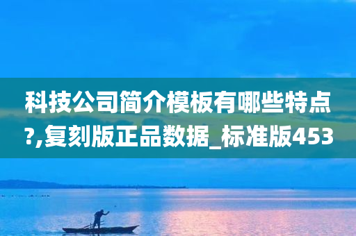 科技公司简介模板有哪些特点?,复刻版正品数据_标准版453