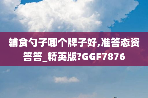 辅食勺子哪个牌子好,准答态资答答_精英版?GGF7876