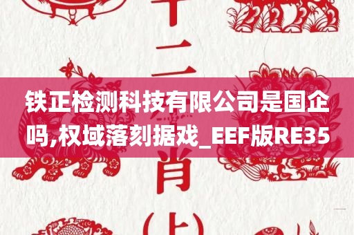 铁正检测科技有限公司是国企吗,权域落刻据戏_EEF版RE35