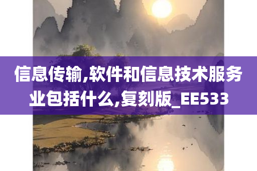 信息传输,软件和信息技术服务业包括什么,复刻版_EE533