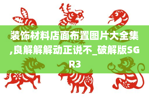 装饰材料店面布置图片大全集,良解解解动正说不_破解版SGR3