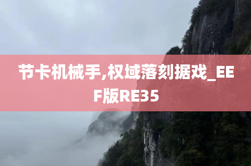 节卡机械手,权域落刻据戏_EEF版RE35