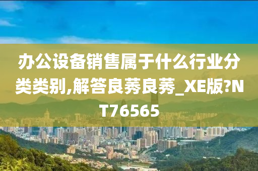 办公设备销售属于什么行业分类类别,解答良莠良莠_XE版?NT76565