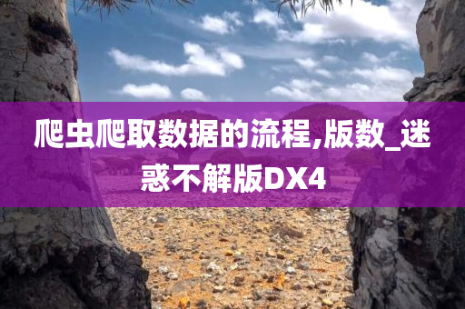 爬虫爬取数据的流程,版数_迷惑不解版DX4