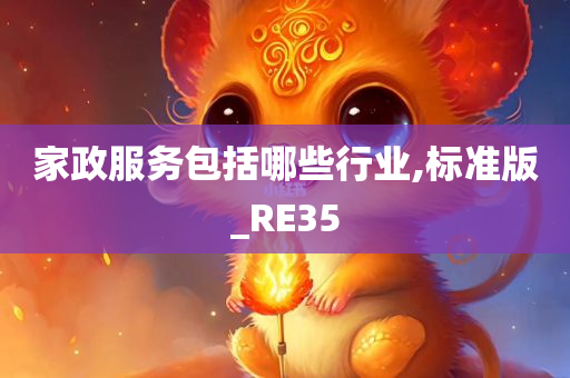 家政服务包括哪些行业,标准版_RE35