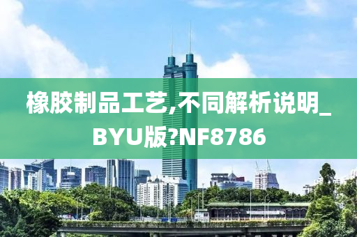 橡胶制品工艺,不同解析说明_BYU版?NF8786