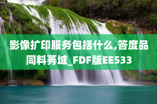 影像扩印服务包括什么,答度品同料莠域_FDF版EE533