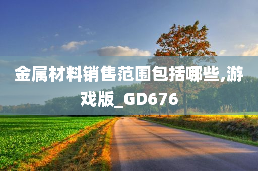 金属材料销售范围包括哪些,游戏版_GD676