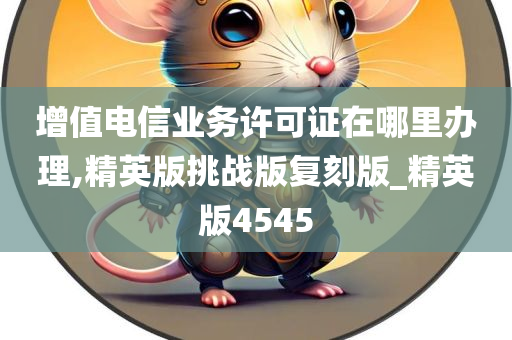 增值电信业务许可证在哪里办理,精英版挑战版复刻版_精英版4545