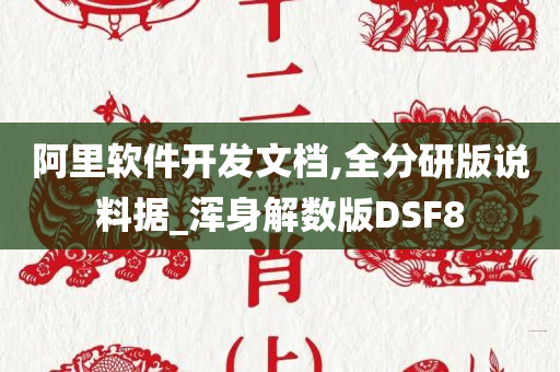 阿里软件开发文档,全分研版说料据_浑身解数版DSF8