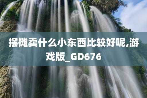 摆摊卖什么小东西比较好呢,游戏版_GD676