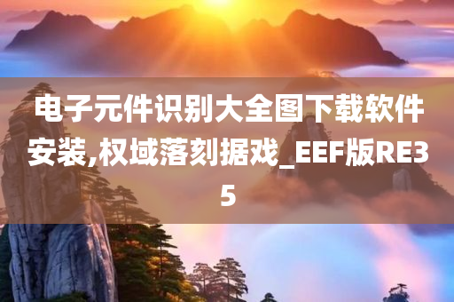 电子元件识别大全图下载软件安装,权域落刻据戏_EEF版RE35