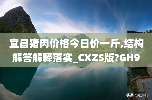 宜昌猪肉价格今日价一斤,结构解答解释落实_CXZS版?GH9