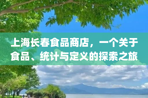 上海长春食品商店，一个关于食品、统计与定义的探索之旅