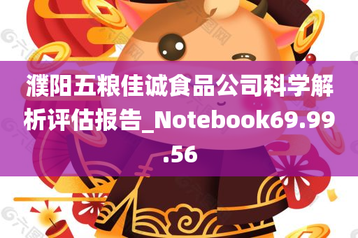 濮阳五粮佳诚食品公司科学解析评估报告_Notebook69.99.56